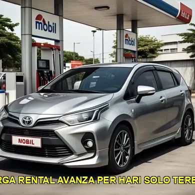harga rental avanza per hari solo terbaik